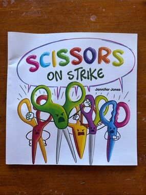 “Scissors on Strike” Illustrated Kids Book